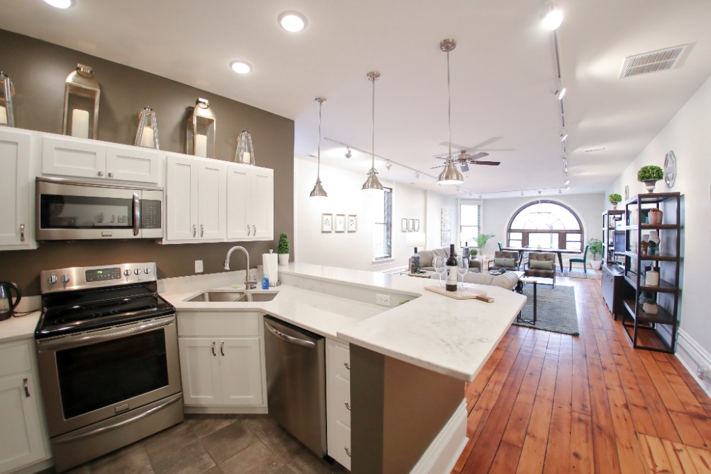 The Loft Above kitchen